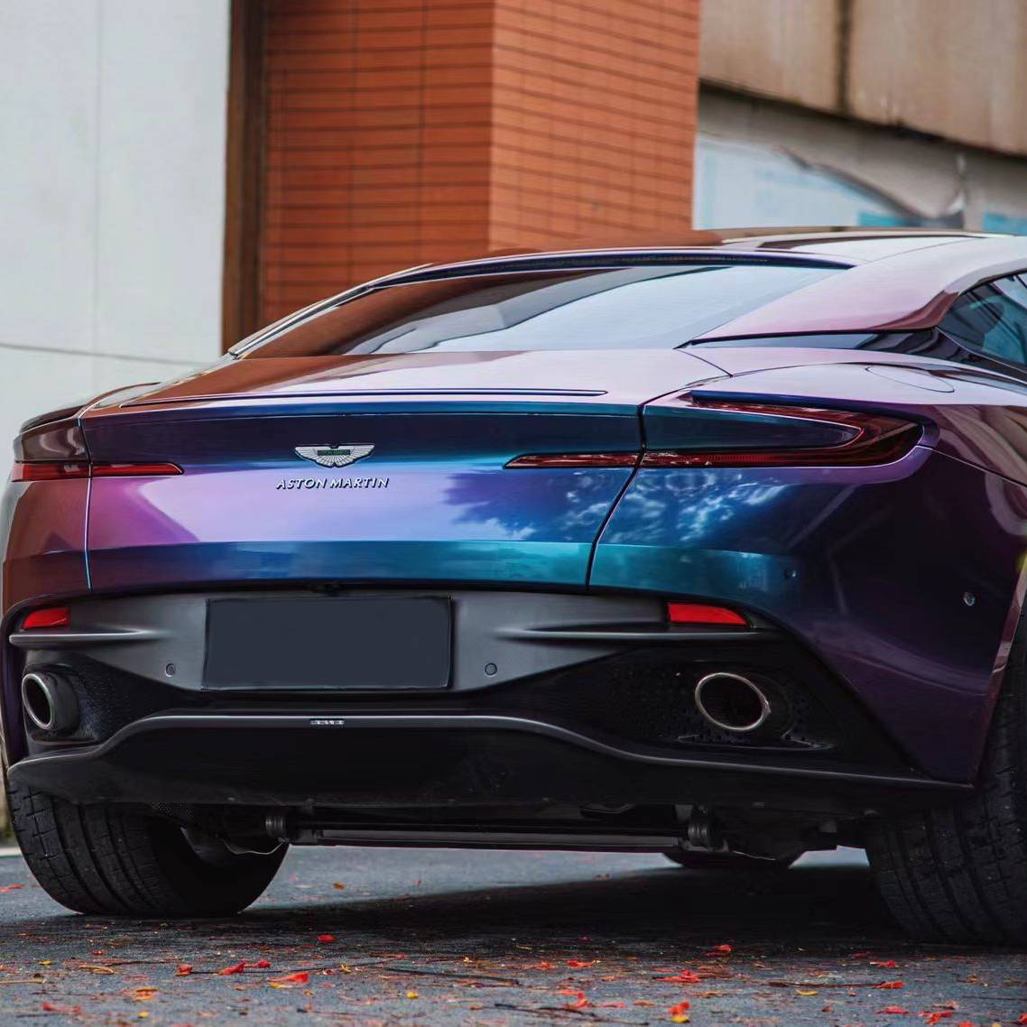 Ravoony Plus PET Magic Spectral Blue Car Wrap