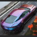 Ravoony Plus PET Magic Spectral Blue Car Wrap