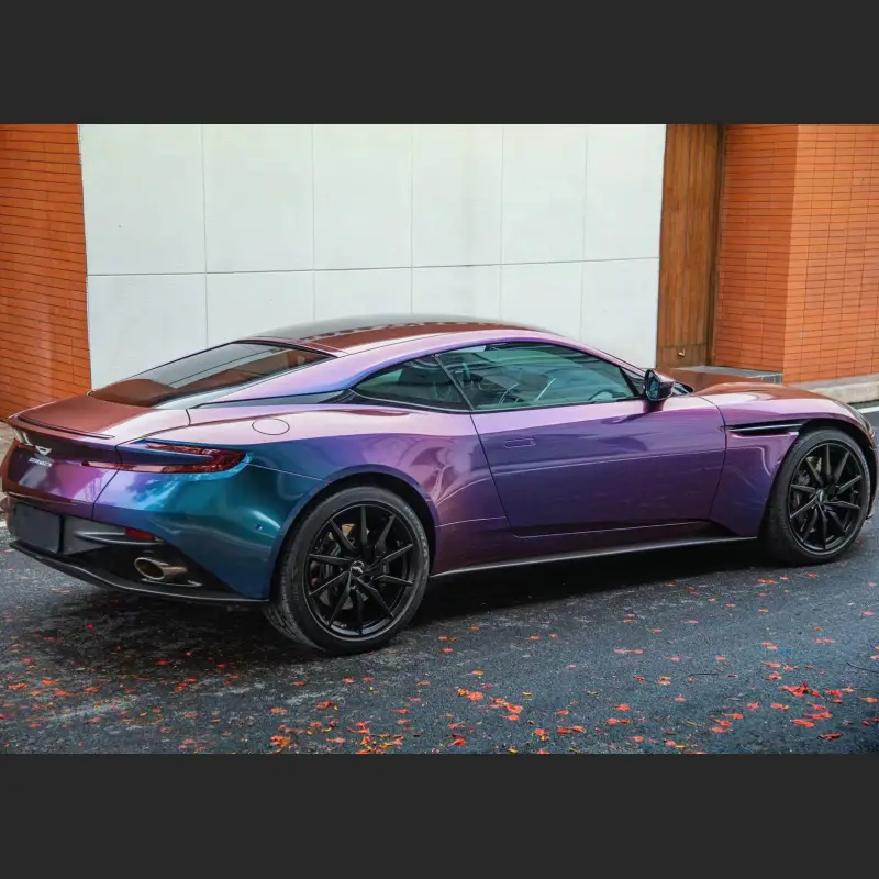 Ravoony Plus PET Magic Spectral Blue Car Wrap