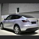 Ravoony Plus PET Glossy Audi Fleuret Silver Vinyl Car Wrap