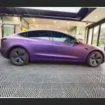 Ravoony Plus Ultra Matte Metallic Purple Car Vinyl Wrap