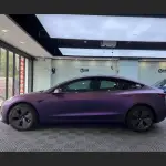 Ravoony Plus Ultra Matte Metallic Purple Car Vinyl Wrap
