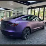 Ravoony Plus Ultra Matte Metallic Purple Car Vinyl Wrap