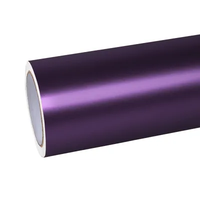 Ravoony Plus Ultra Matte Metallic Purple Car Vinyl Wrap 01
