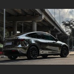 Ravoony Basic Gloss Silver Chrome Wrap