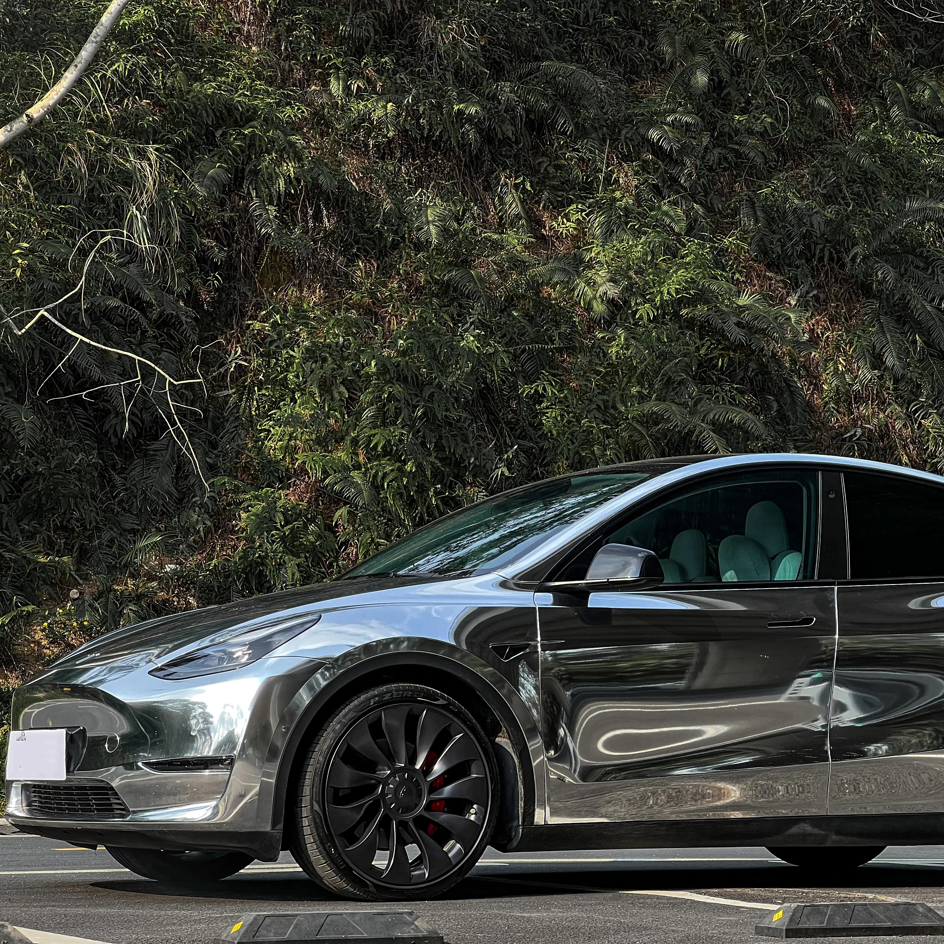 Ravoony Basic Gloss Silver Chrome Wrap