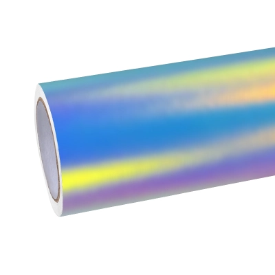 Ravoony Basic Matte Holographic Rainbow Neo Chrome Car Vinyl Wrap 01