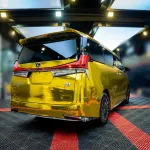 Ravoony Basic Yellow Gold Chrome Vinyl Car Wrap