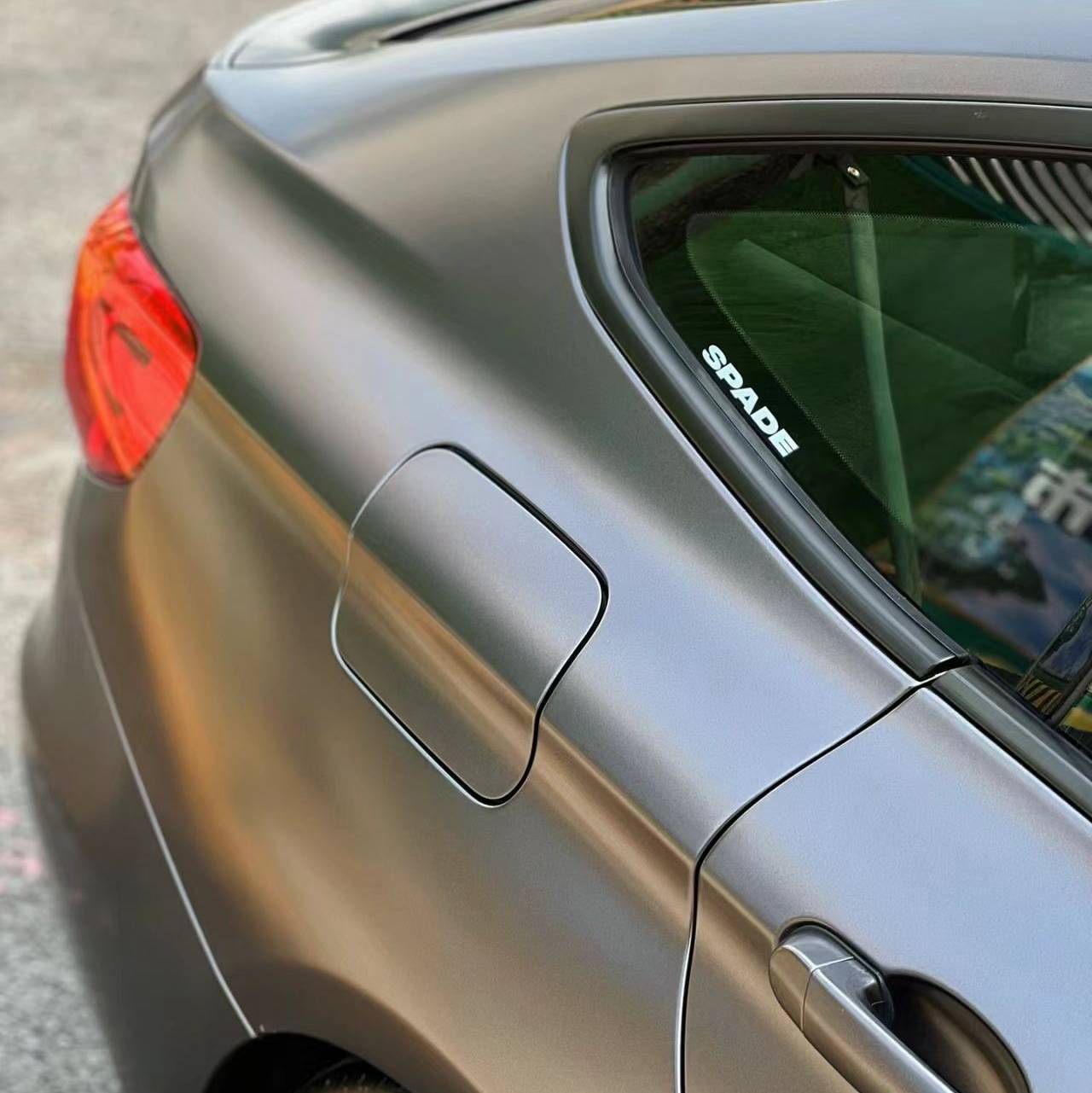 Ravoony Plus Pure Metal Deep Grey Car Vinyl Wrap