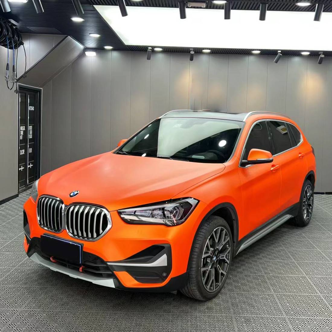 Ravoony Plus Ultimate Flat Orange Car Vinyl Wrap