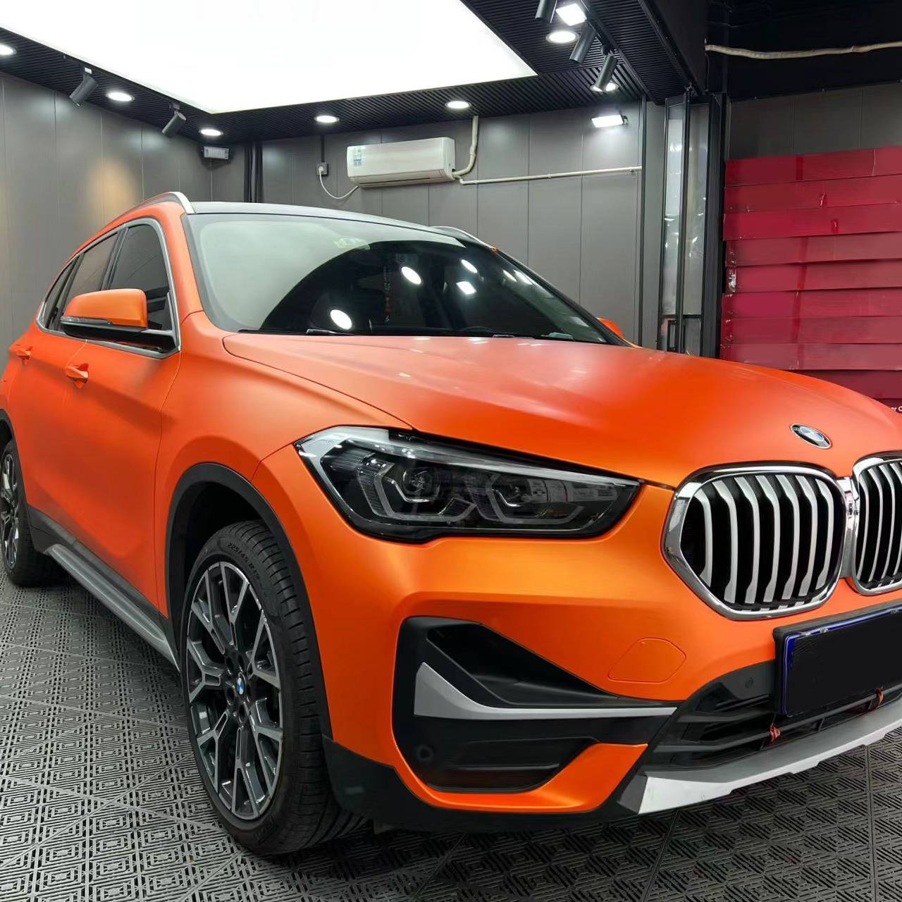 Ravoony Plus Ultimate Flat Orange Car Vinyl Wrap