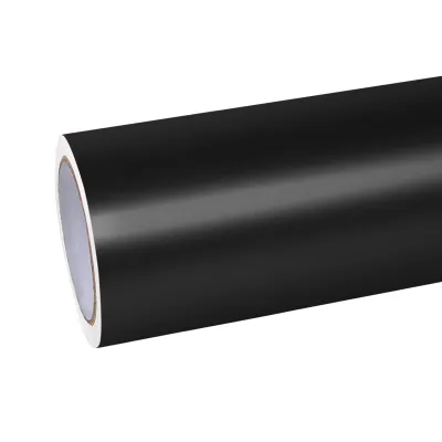 Ravoony Plus Ultimate Flat Black Car Vinyl Wrap 01