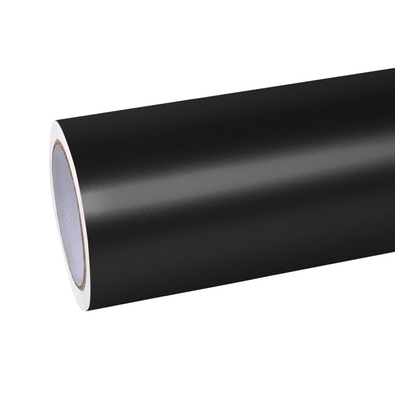 Ultimate Flat Black Car Vinyl Wrap