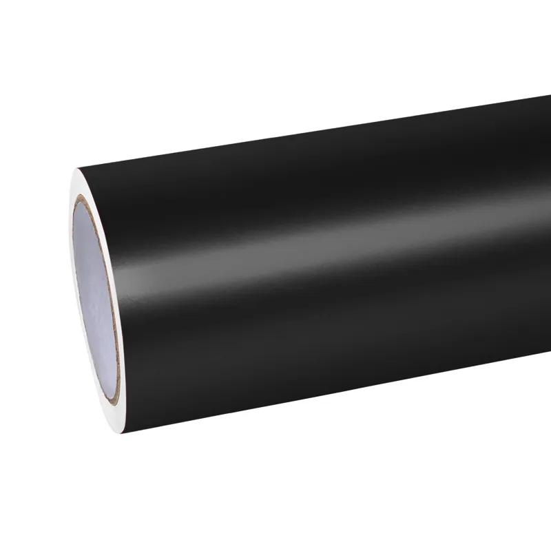 Ultimate Flat Black Car Vinyl Wrap