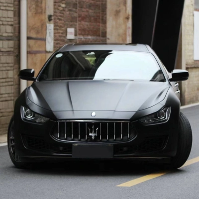 Ravoony Plus Ultimate Flat Black Car Vinyl Wrap 02