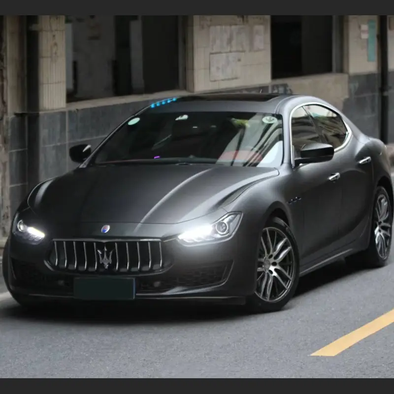 Ravoony Plus Ultimate Flat Black Car Vinyl Wrap