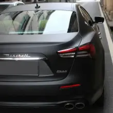 Ultimate Flat Black Car Vinyl Wrap