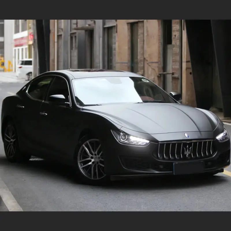Ravoony Plus Ultimate Flat Black Car Vinyl Wrap
