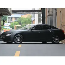 Ultimate Flat Black Car Vinyl Wrap