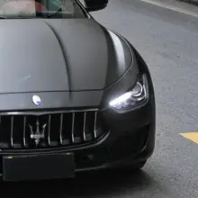Ultimate Flat Black Car Vinyl Wrap