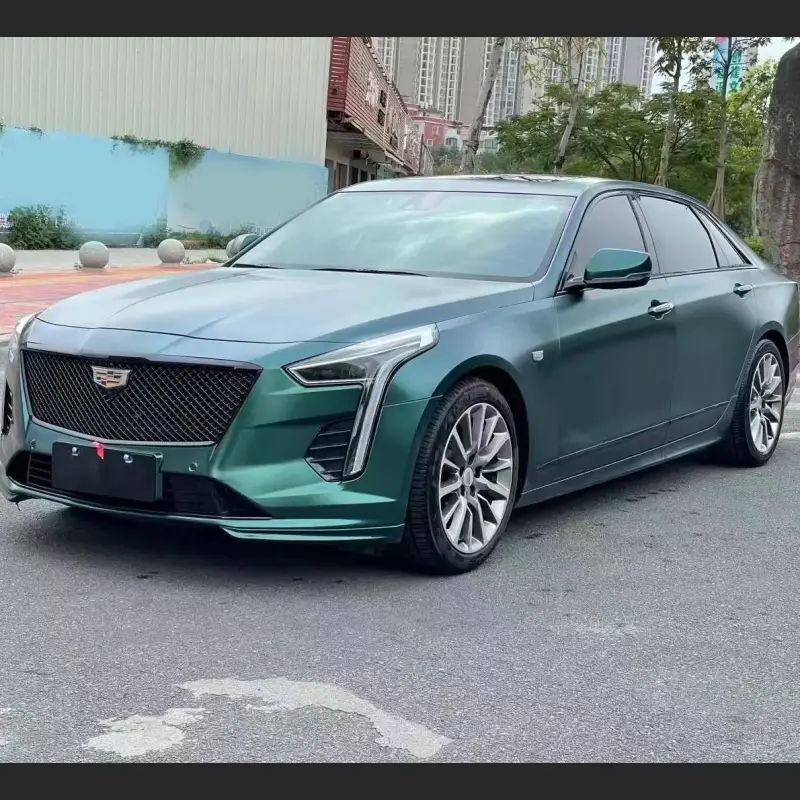 Ravoony Plus Pure Metal Dark Green Car Wrap