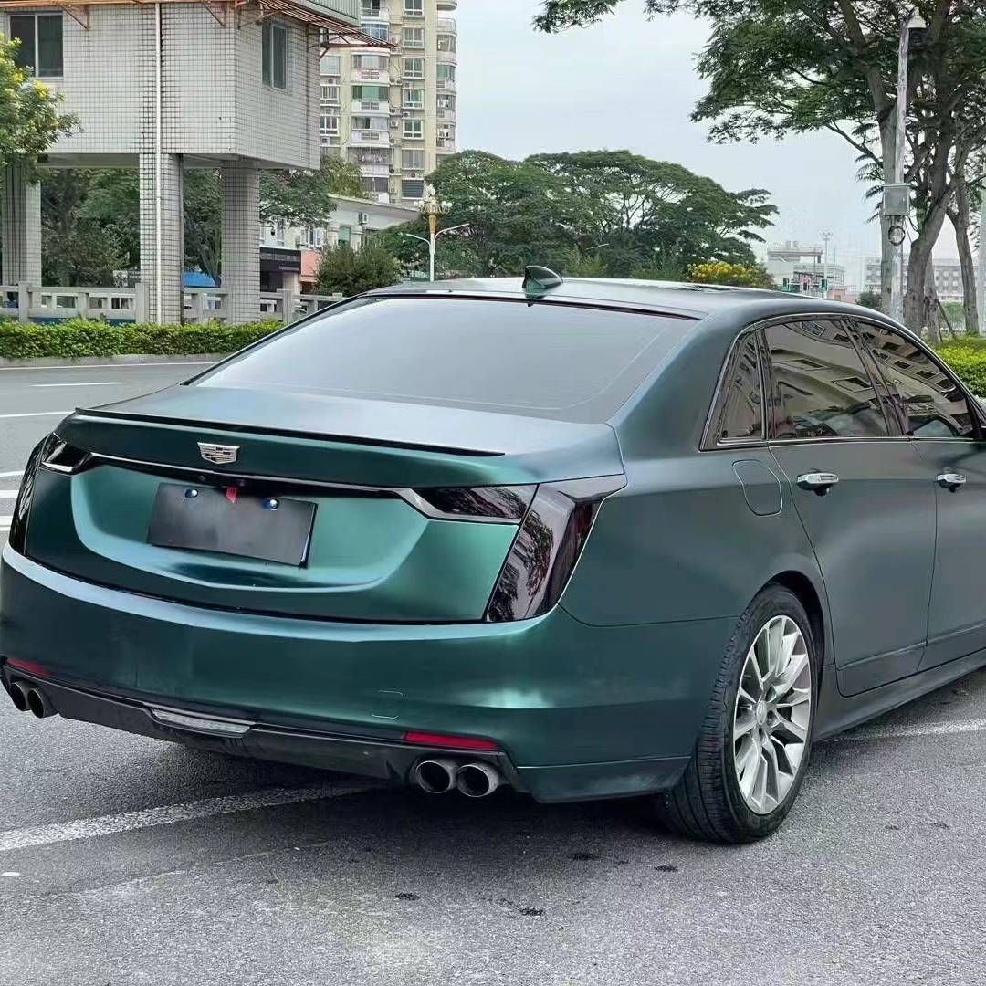 Ravoony Plus Pure Metal Dark Green Car Wrap
