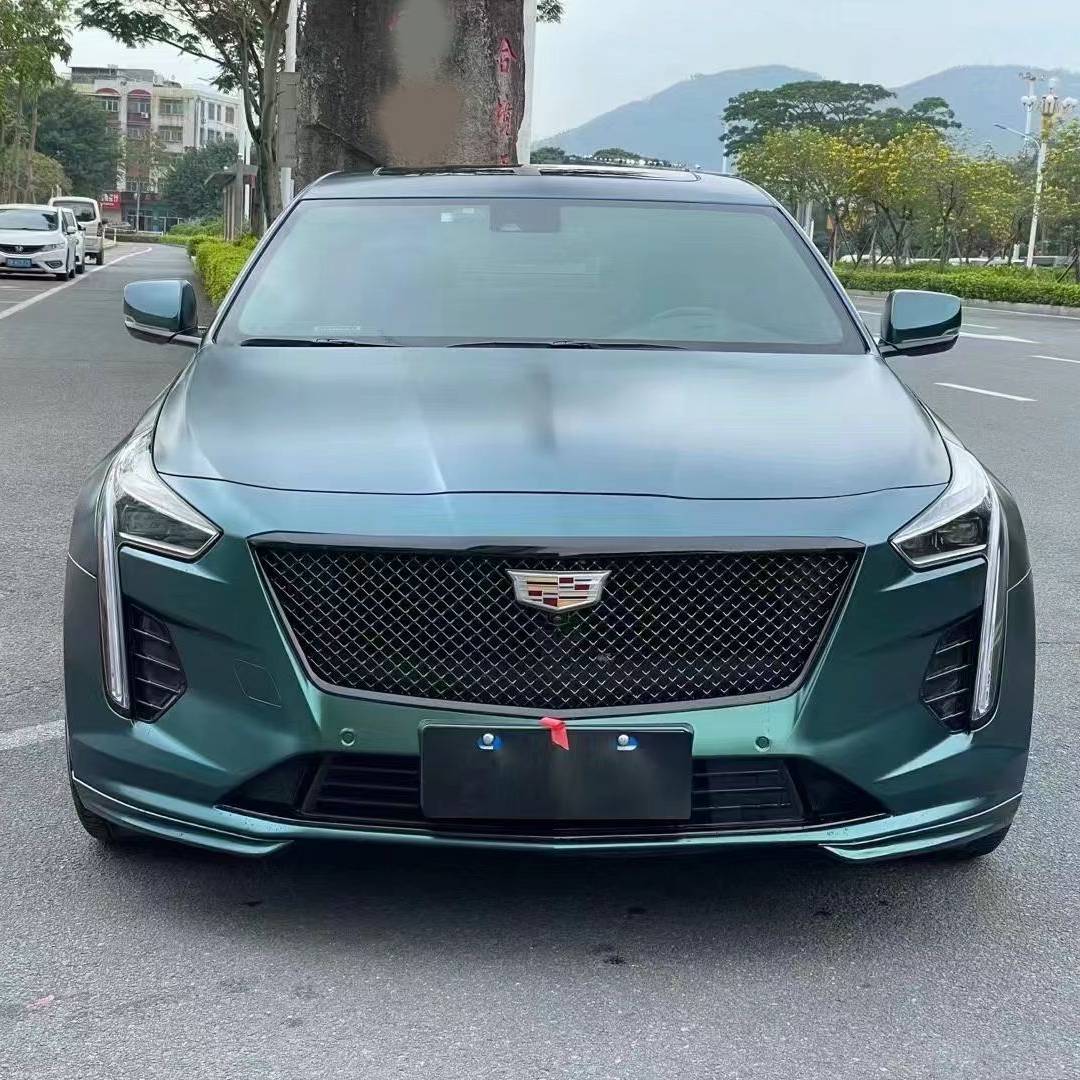 Ravoony Plus Pure Metal Dark Green Car Wrap