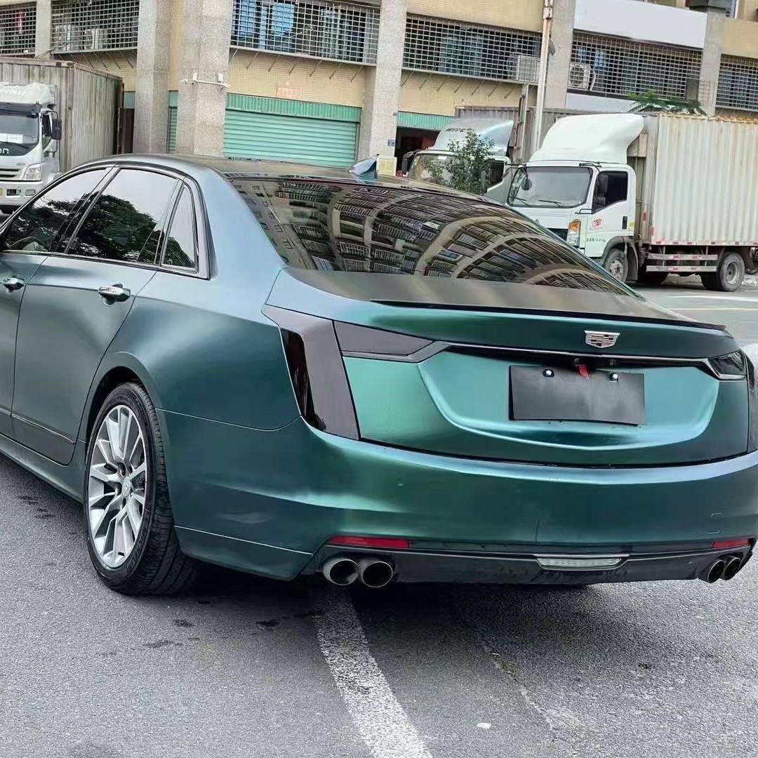 Ravoony Plus Pure Metal Dark Green Car Wrap