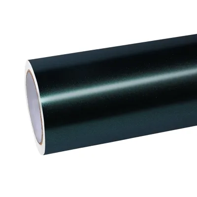 Ravoony Plus Pure Metal Dark Green Car Wrap 01
