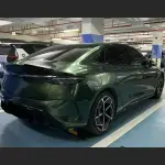 Ravoony Plus Gloss Paint Metal Midnight Green Car Wrap
