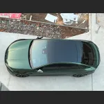 Ravoony Plus Gloss Paint Metal Midnight Green Car Wrap
