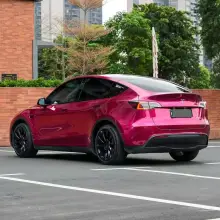 Glossy Metallic Rubellite Purple Vinyl Wrap