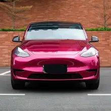 Glossy Metallic Rubellite Purple Vinyl Wrap