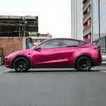 Ravoony Plus Glossy Metallic Rubellite Purple Vinyl Wrap