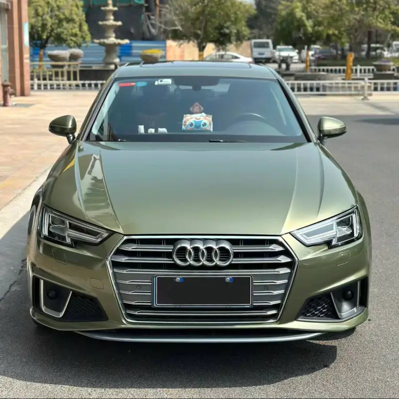 Ravoony Plus PET Gloosy Dazzling Night Green Car Wrap
