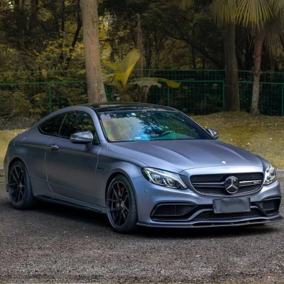 Ravoony Plus PET Satin Racing Blue Car Wrap 02