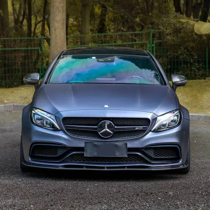 Ravoony Plus PET Satin Racing Blue Car Wrap