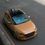 Ravoony Plus PET Glossy Caramel Brown Vinyl Car Wrap