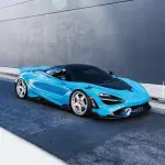 Ravoony Plus Glossy Crystal Sky Blue Car Wrap