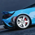 Ravoony Plus Glossy Crystal Sky Blue Car Wrap