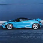 Ravoony Plus Glossy Crystal Sky Blue Car Wrap