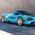 Ravoony Plus Glossy Crystal Sky Blue Car Wrap
