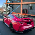 Ravoony Plus Glossy Crystal Strawberry Red Vinyl Car Wrap
