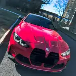 Ravoony Plus Glossy Crystal Strawberry Red Vinyl Car Wrap