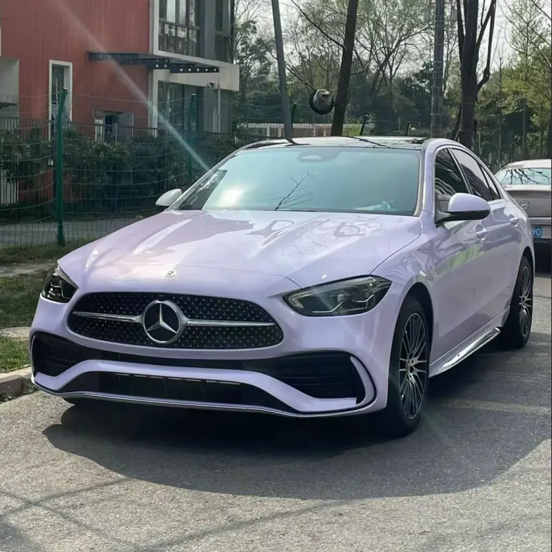 Time-limited Sale Ravoony Plus Glossy Violet Star Car Wrap