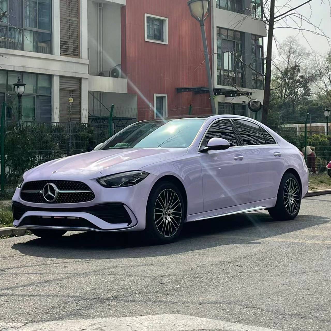 Ravoony Plus Glossy Violet Star Car Wrap