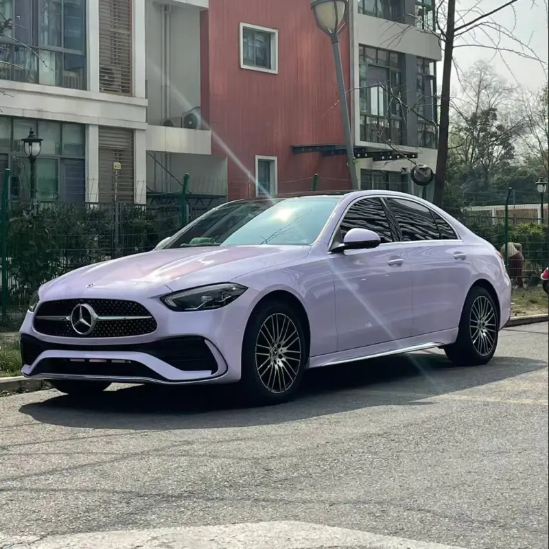 Time-limited Sale Ravoony Plus Glossy Violet Star Car Wrap