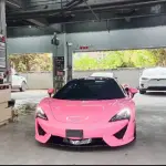 Ravoony Plus Glossy Crystal Light Pink Car Wrap