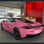 Ravoony Plus Glossy Crystal Light Pink Car Wrap