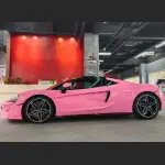 Ravoony Plus Glossy Crystal Light Pink Car Wrap